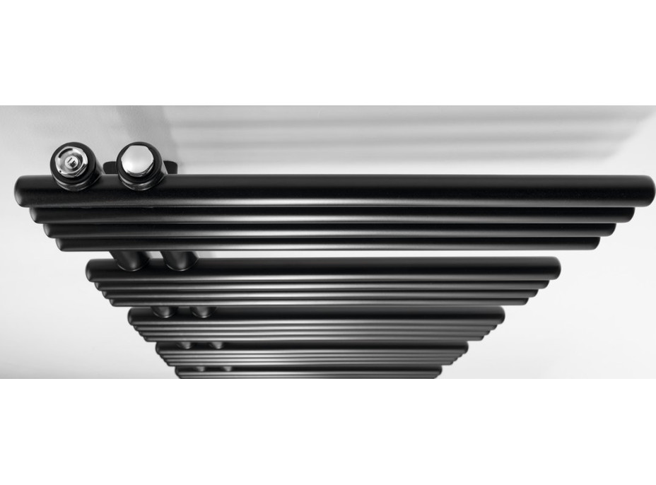 Sapho NYMPHA vykurovacie teleso 500x1250mm, čierna mat LLN125B