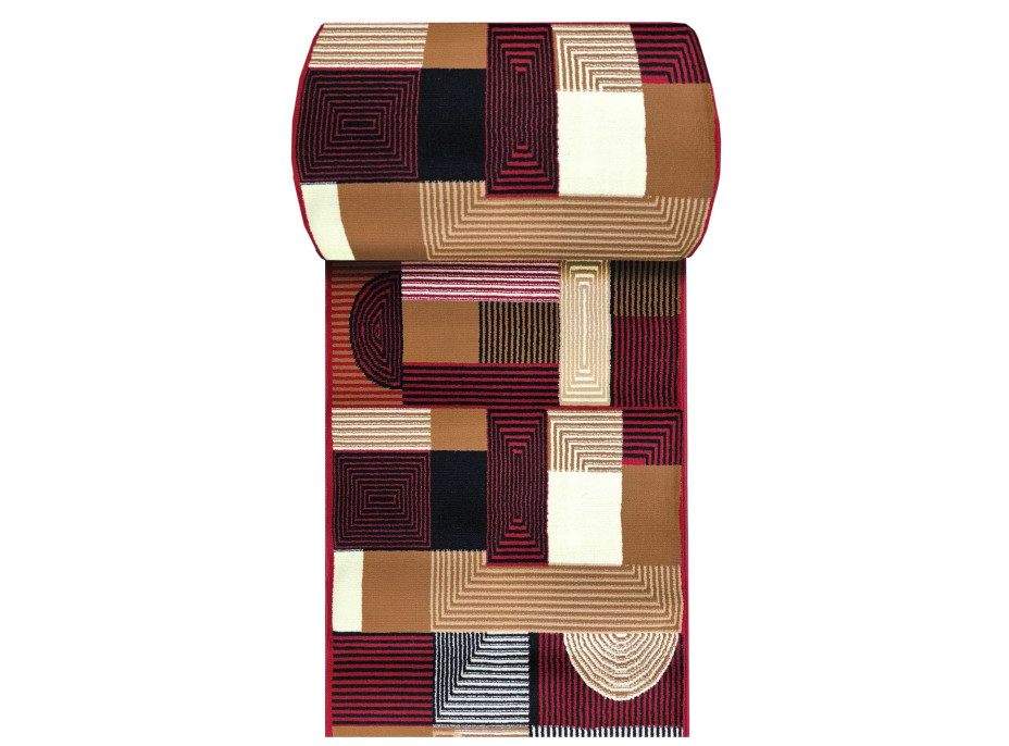 Behúň ALPHA Abstract - červený