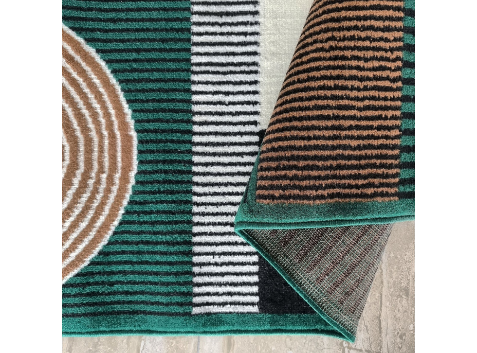 Behúň ALPHA Abstract - zelený