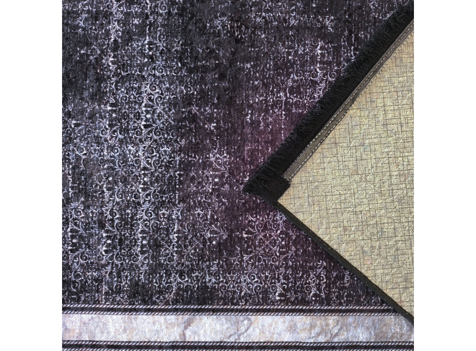 Kusový koberec HONOR New - Trim - tmavě šedý