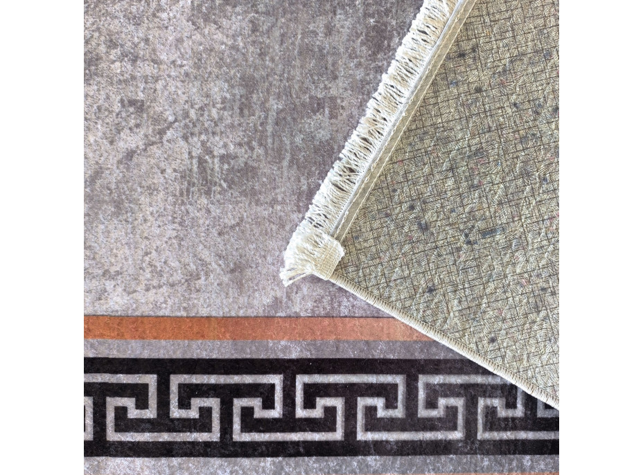 Kusový koberec HONOR New - Greek - hnedý