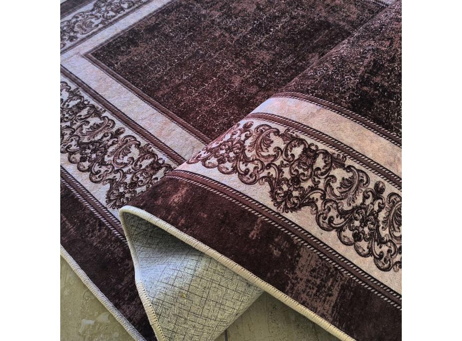 Kusový koberec HONOR New - Trim - hnedý