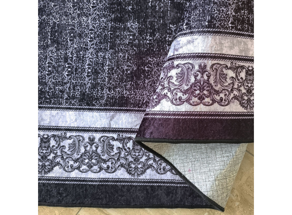 Kusový koberec HONOR New - Trim - tmavo šedý