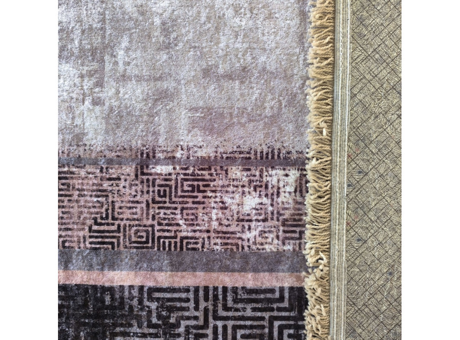 Kusový koberec HONOR New - Frame - sivý