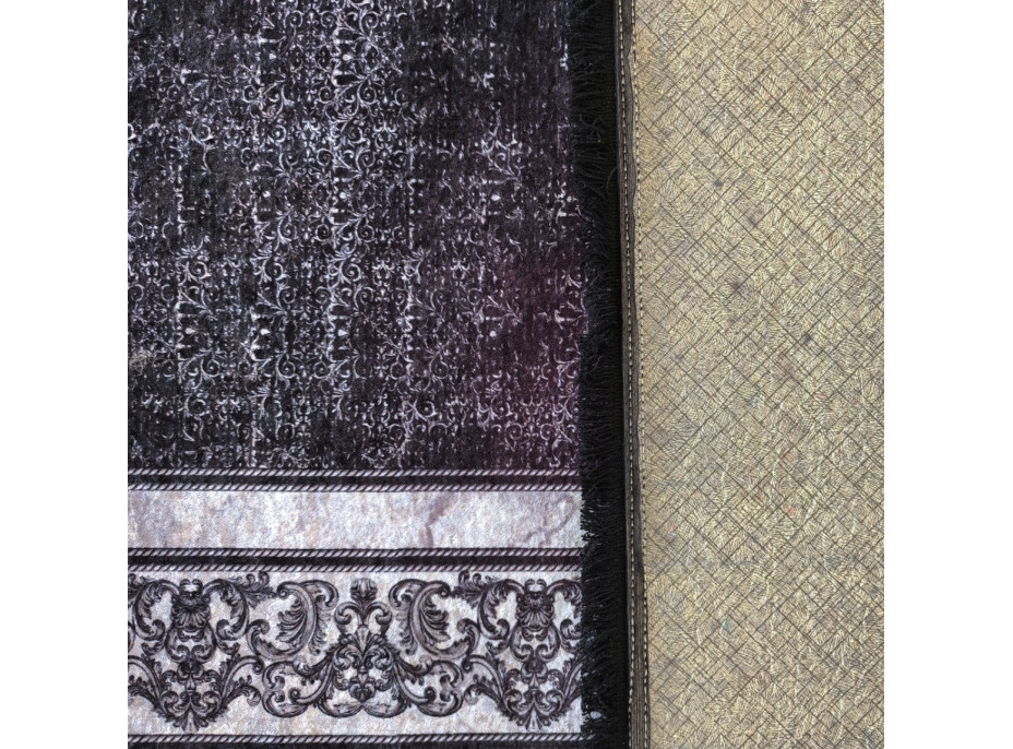 Kusový koberec HONOR New - Trim - tmavo šedý