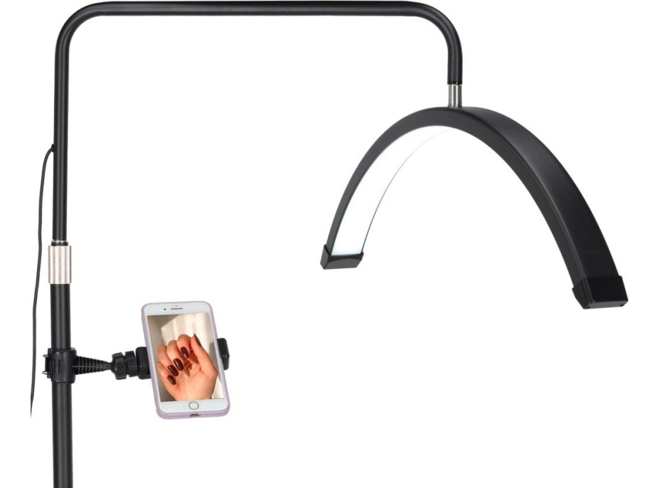 Kozmetická beztieňová LED lampa - čierna