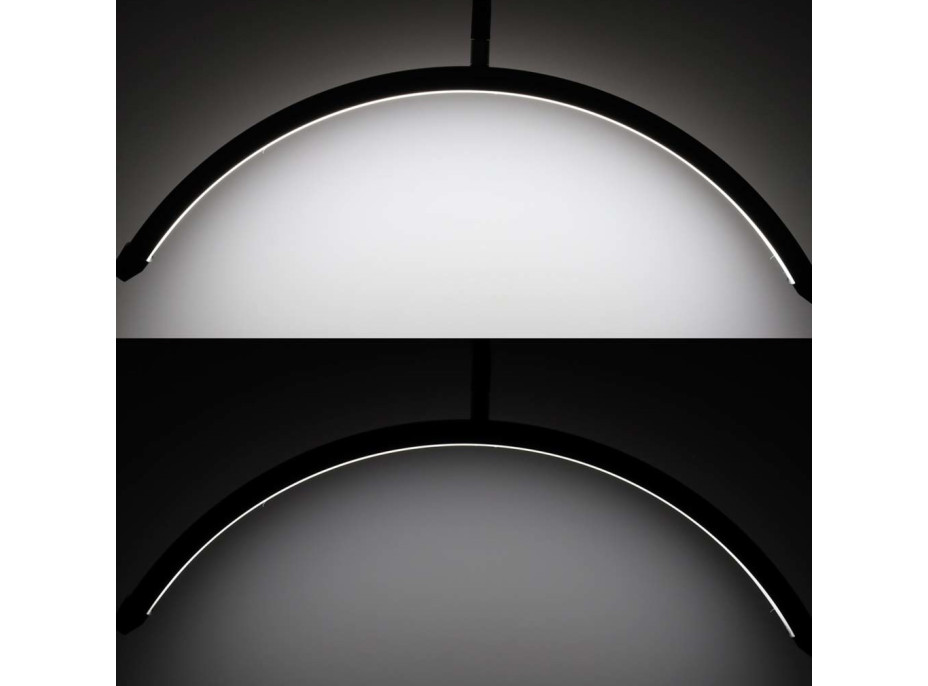 Kozmetická beztieňová LED lampa - čierna