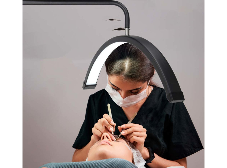 Kozmetická beztieňová LED lampa - čierna