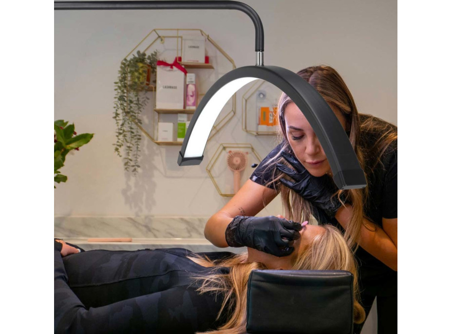 Kozmetická beztieňová LED lampa - čierna