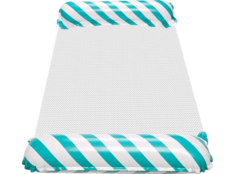 Nafukovací plážový matrac hojdacia sieť vodné ležadlo kreslo bazén modrá