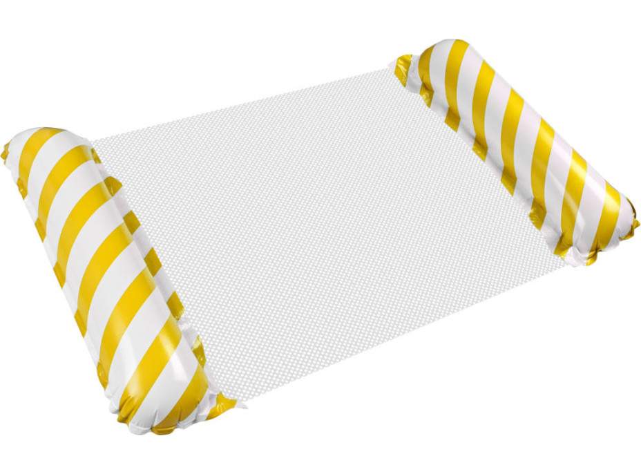 Nafukovací plážový matrac - bazénové kreslo - žlté