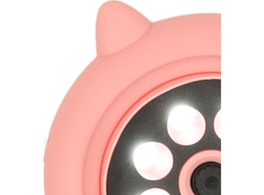 Optický mikroskop/digitálna lupa 500x 2Mpx - ružová