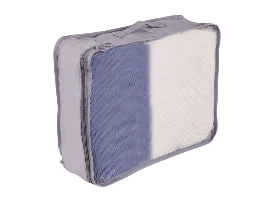 Organizéry do kufra - cestovná sada 7 kusov doplnkov - šedá