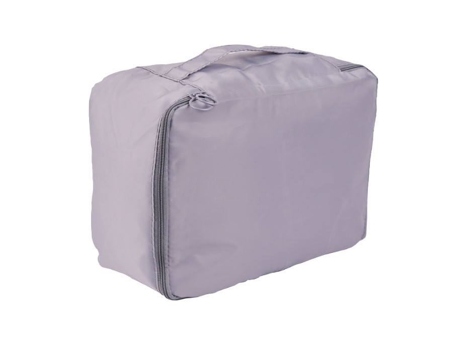 Organizéry do kufra - cestovná sada 7 kusov doplnkov - šedá