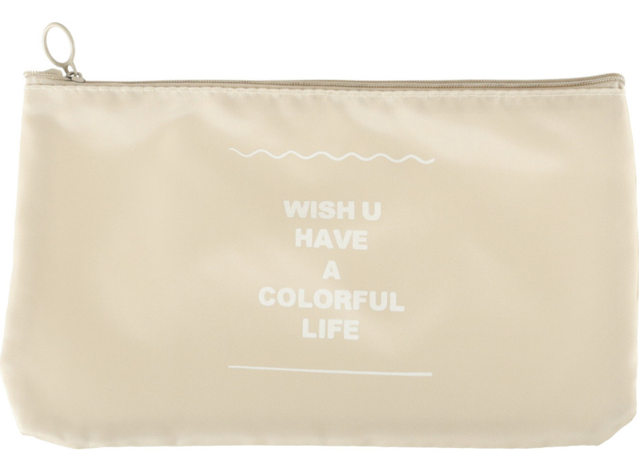 Organizéry do kufra - cestovná sada 8 kusov doplnkov - béžová