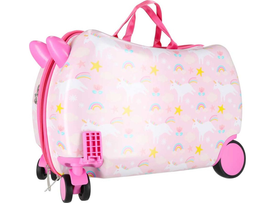 Detský cestovný kufor na kolieskach - Jednorožec