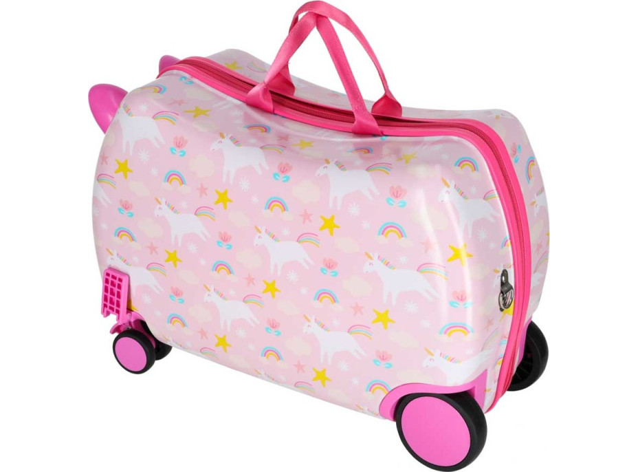 Detský cestovný kufor na kolieskach - Jednorožec