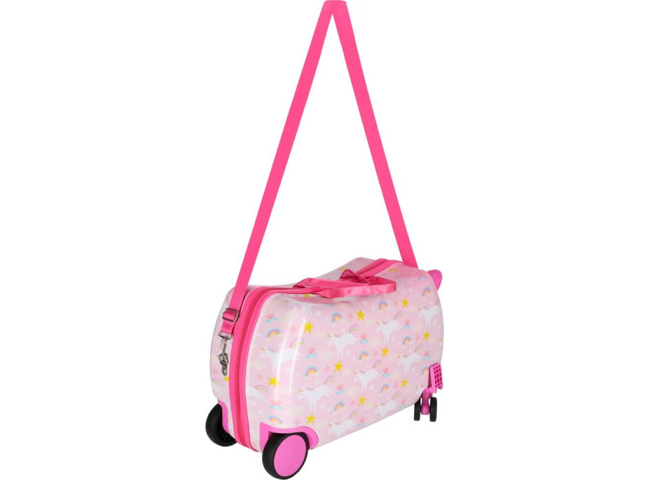 Detský cestovný kufor na kolieskach - Jednorožec