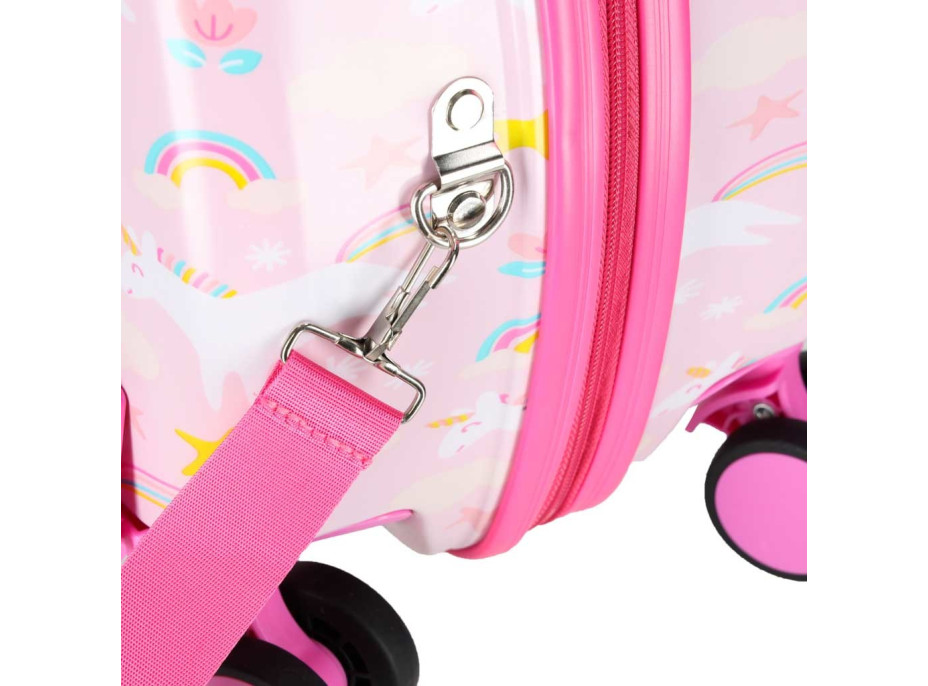 Detský cestovný kufor na kolieskach - Jednorožec