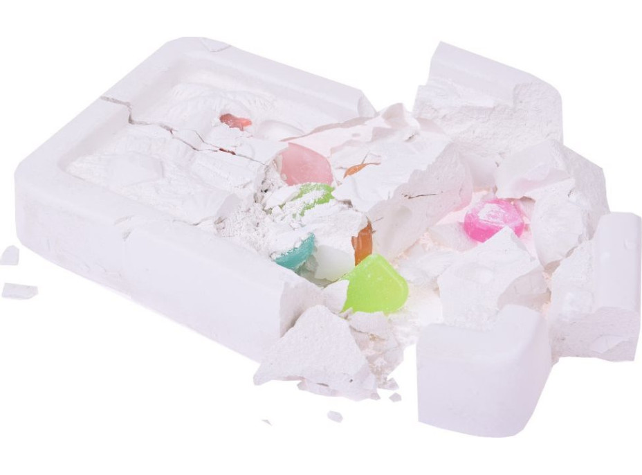 JOKOMISIADA Archeologická sada: Hľadanie svietiacich (fluorescenčných) kameňov