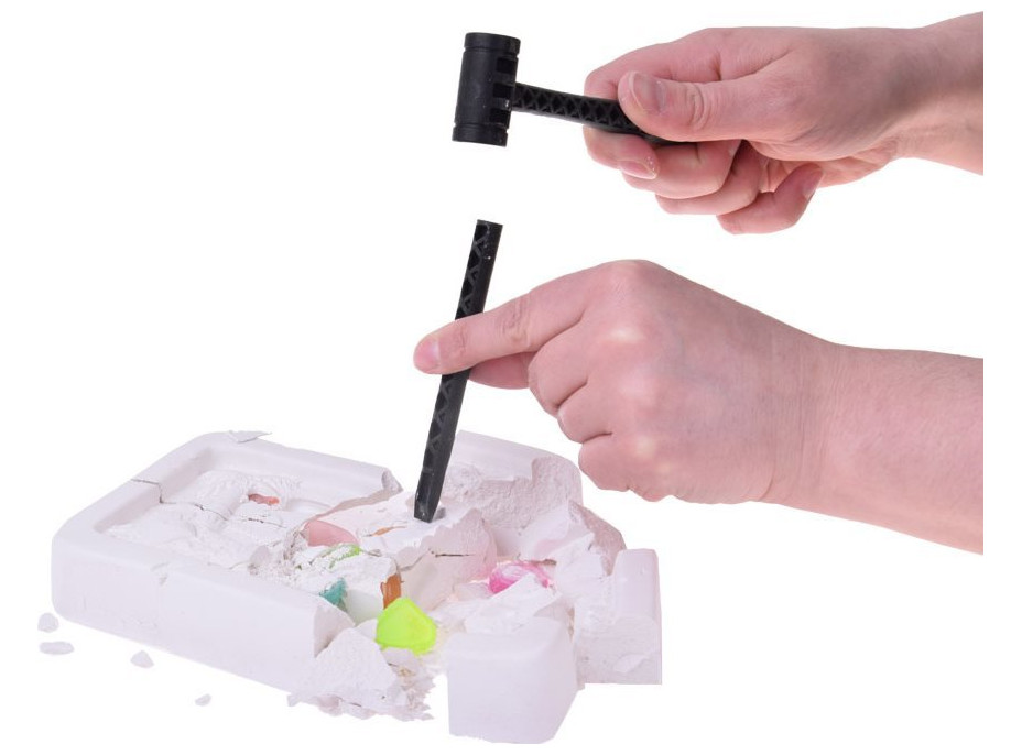 JOKOMISIADA Archeologická sada: Hľadanie svietiacich (fluorescenčných) kameňov