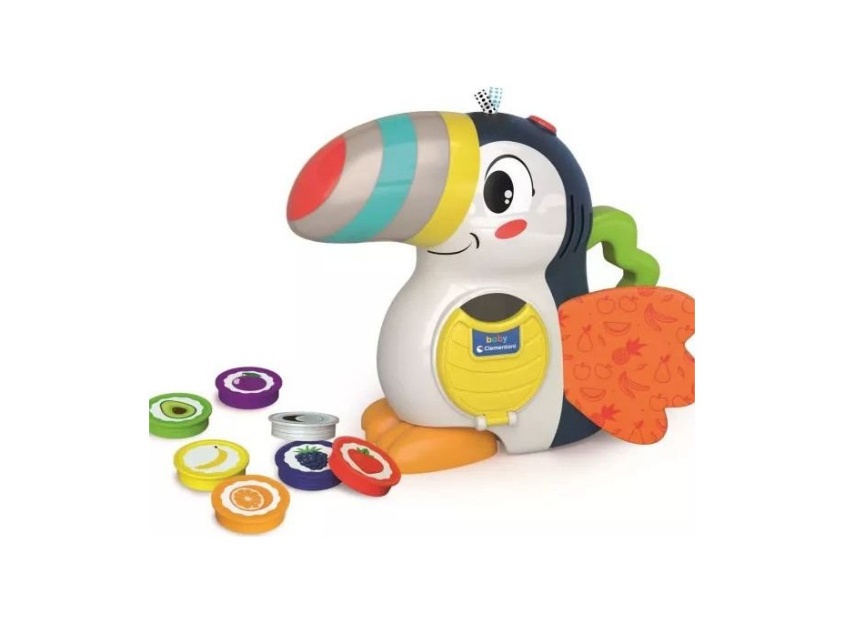 CLEMENTONI BABY Interaktívny Tukan Adrian CZ, SK, HU