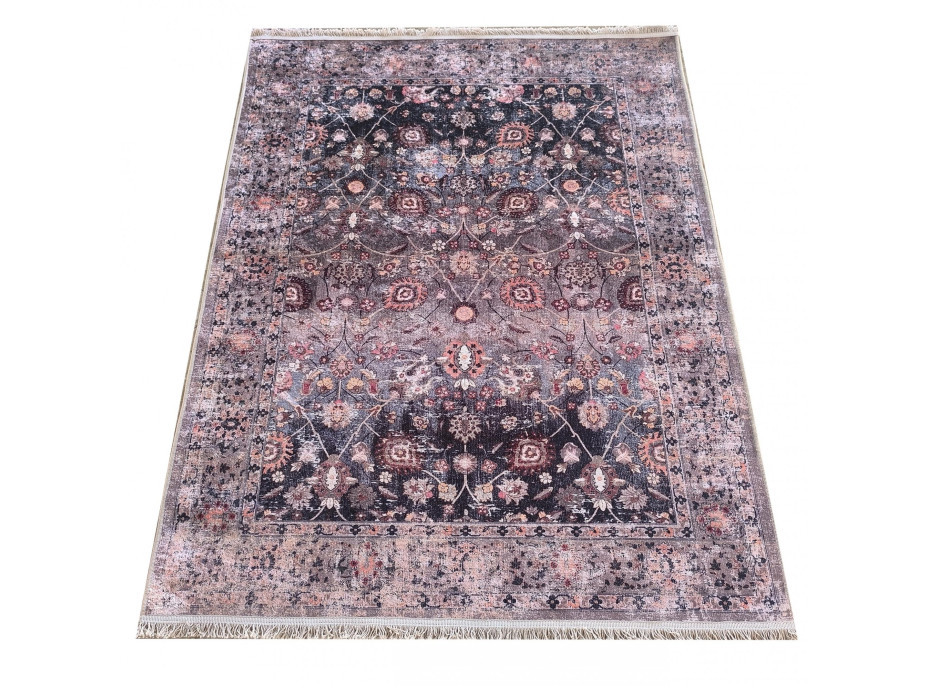 Kusový koberec HONOR New - Fragments - hnedý/sivý