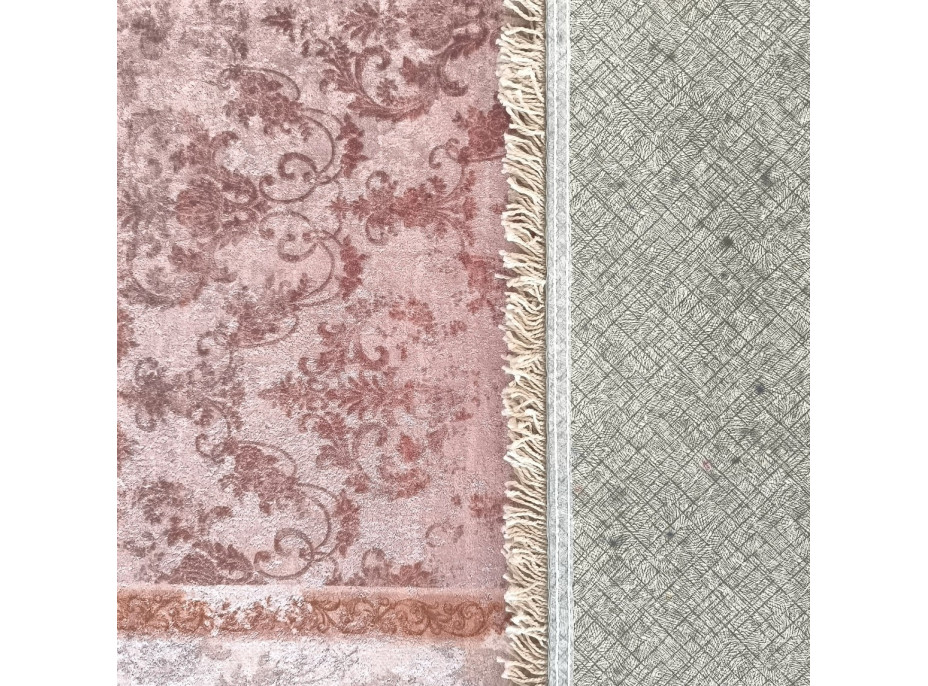 Kusový koberec HONOR New - Baroque - ružový