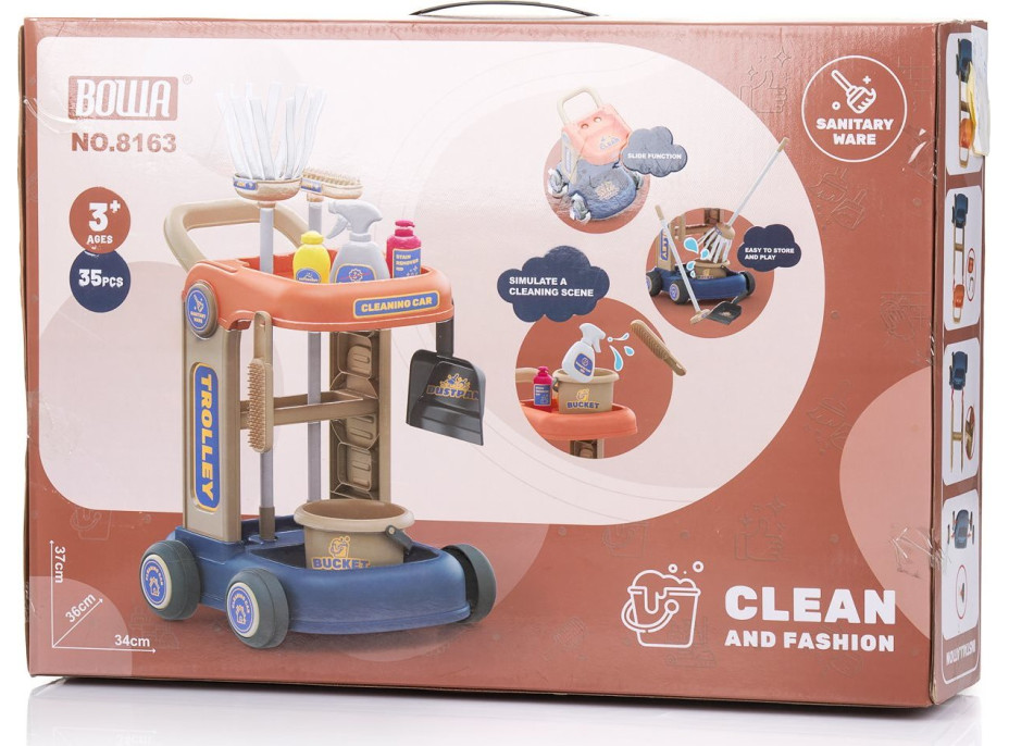 CHIPOLINO Upratovací vozík