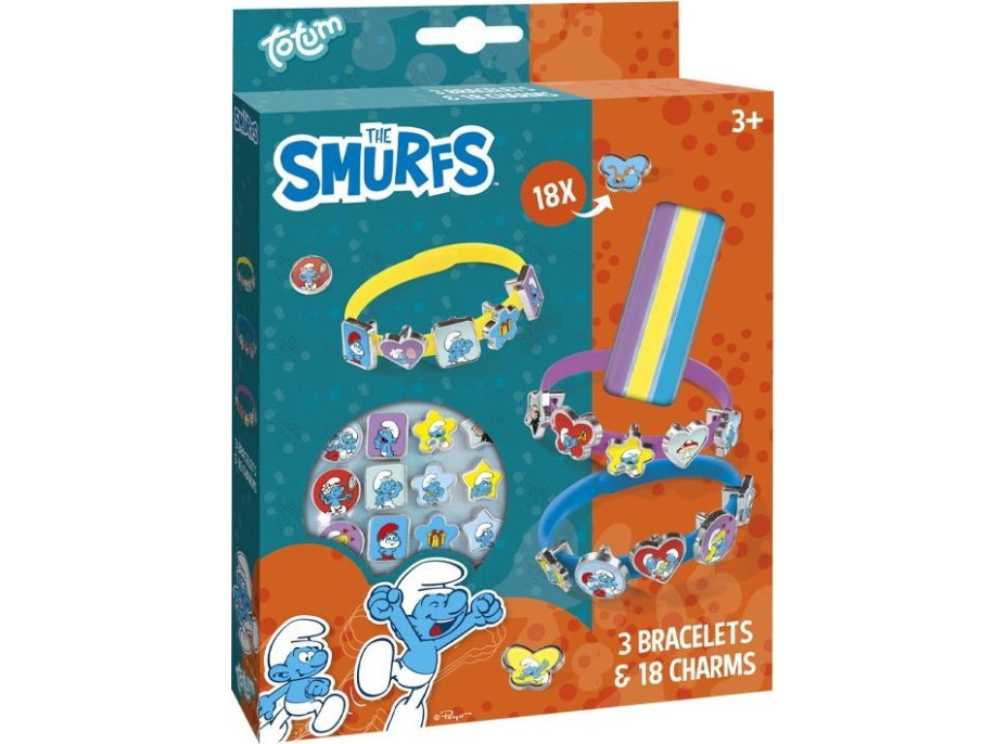 MOXY Výroba náramkov Šmolkovia