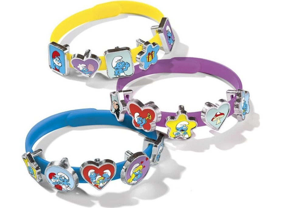 MOXY Výroba náramkov Šmolkovia