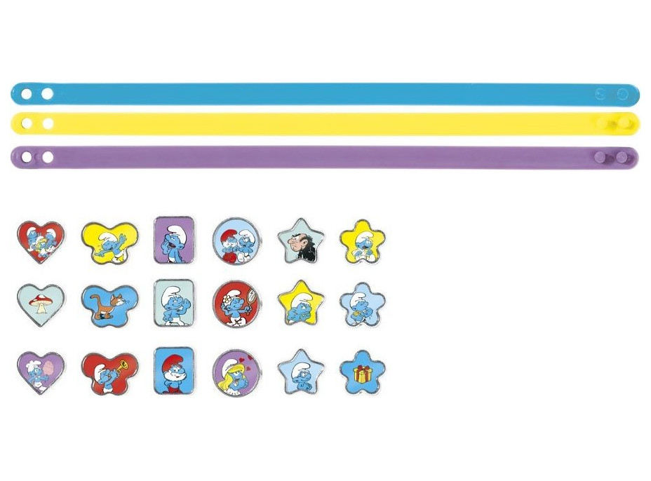 MOXY Výroba náramkov Šmolkovia