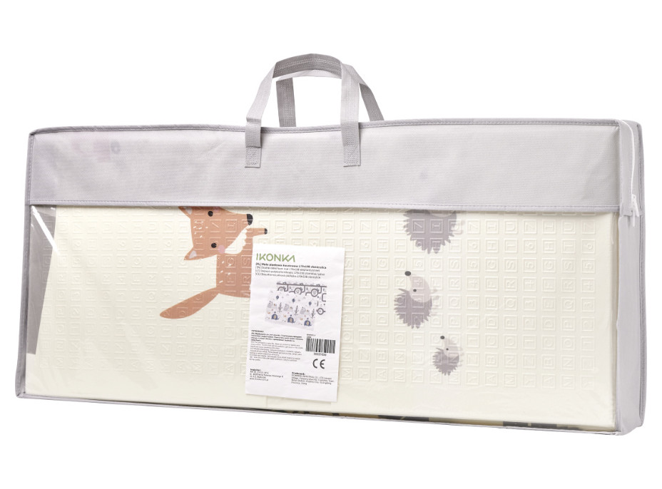 Obojstranná penová podložka 180 x 200 cm - Ulica/les