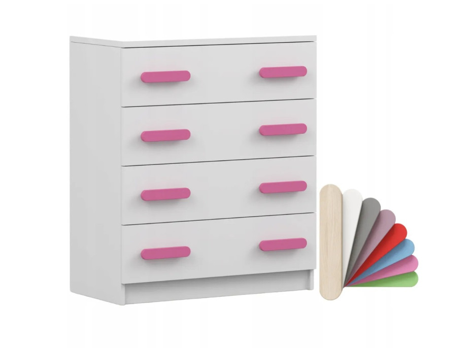 Komoda SMYK - biela (viac variant)