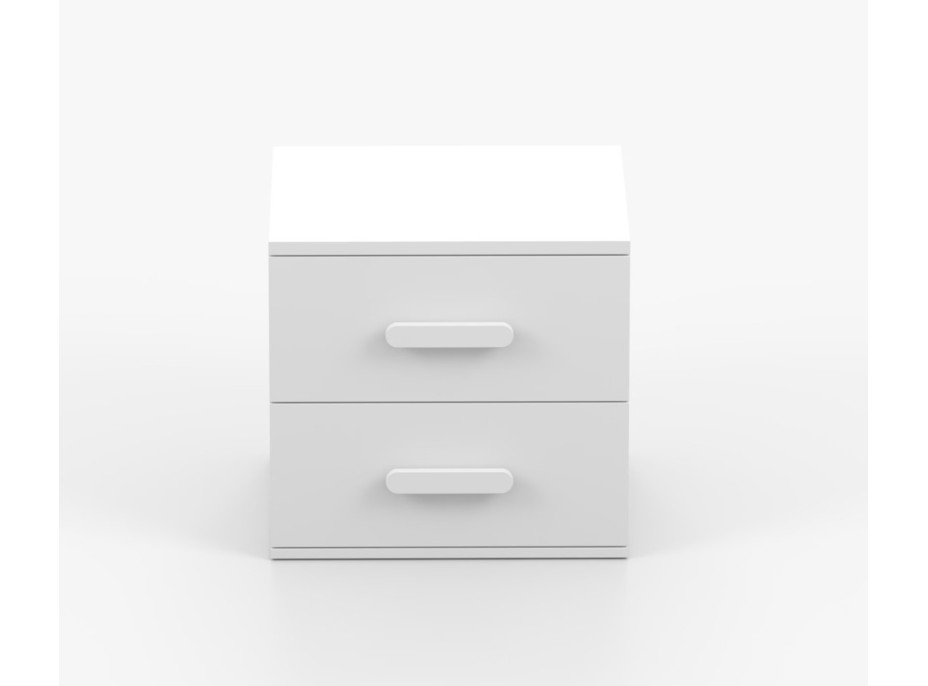 Nočný stolík SMYK - biely (viac variant)