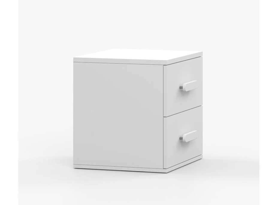 Nočný stolík SMYK - biely (viac variant)