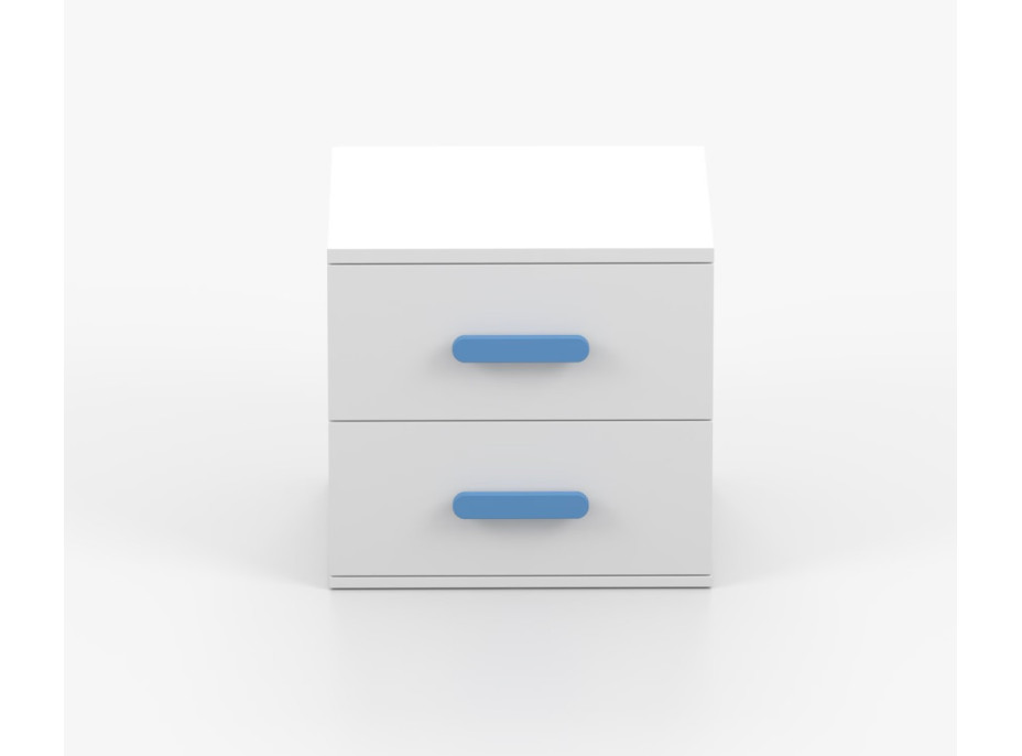 Nočný stolík SMYK - biely (viac variant)