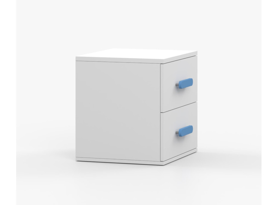 Nočný stolík SMYK - biely (viac variant)