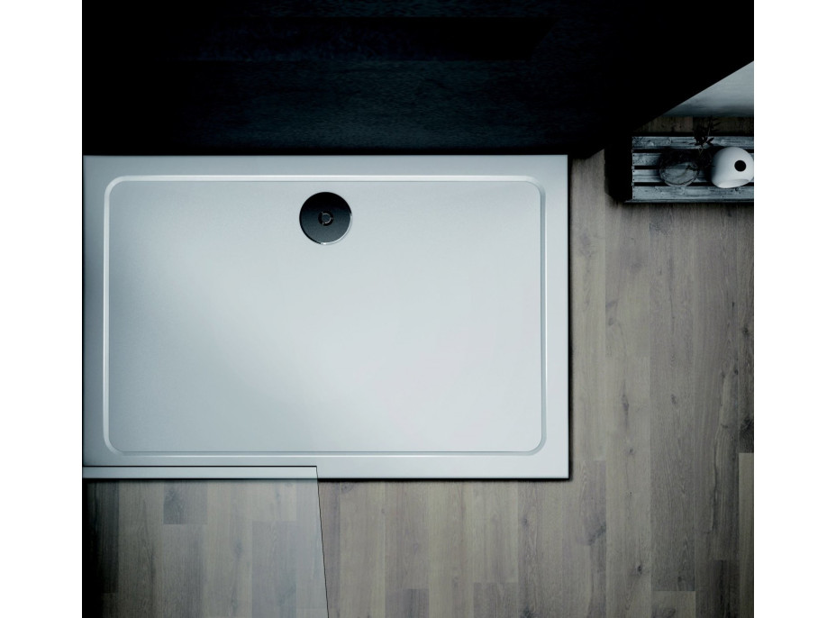 Obdĺžniková mramorová sprchová vanička VENETS - 150x90 cm