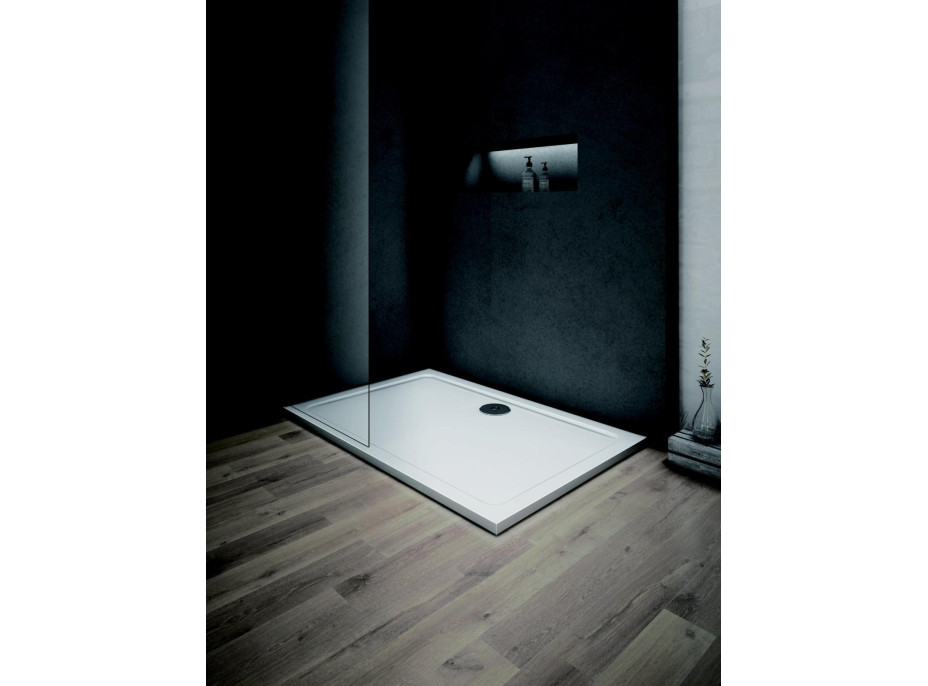 Obdĺžniková mramorová sprchová vanička VENETS - 150x90 cm