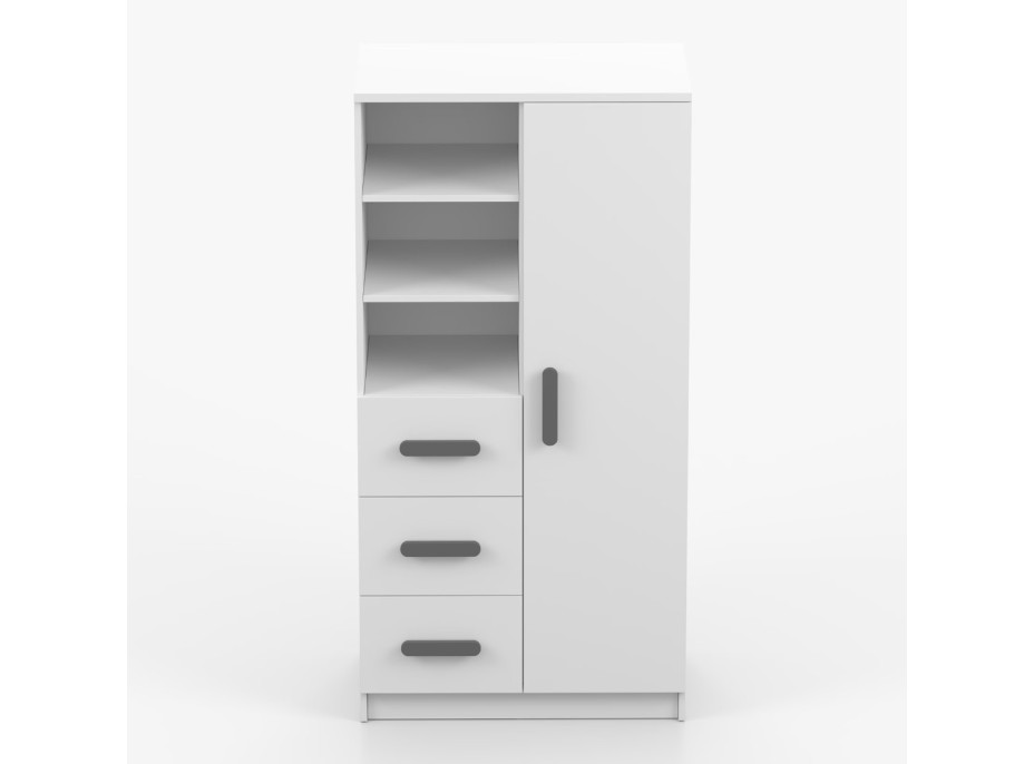 Regál SMYK - biely (viac variant)