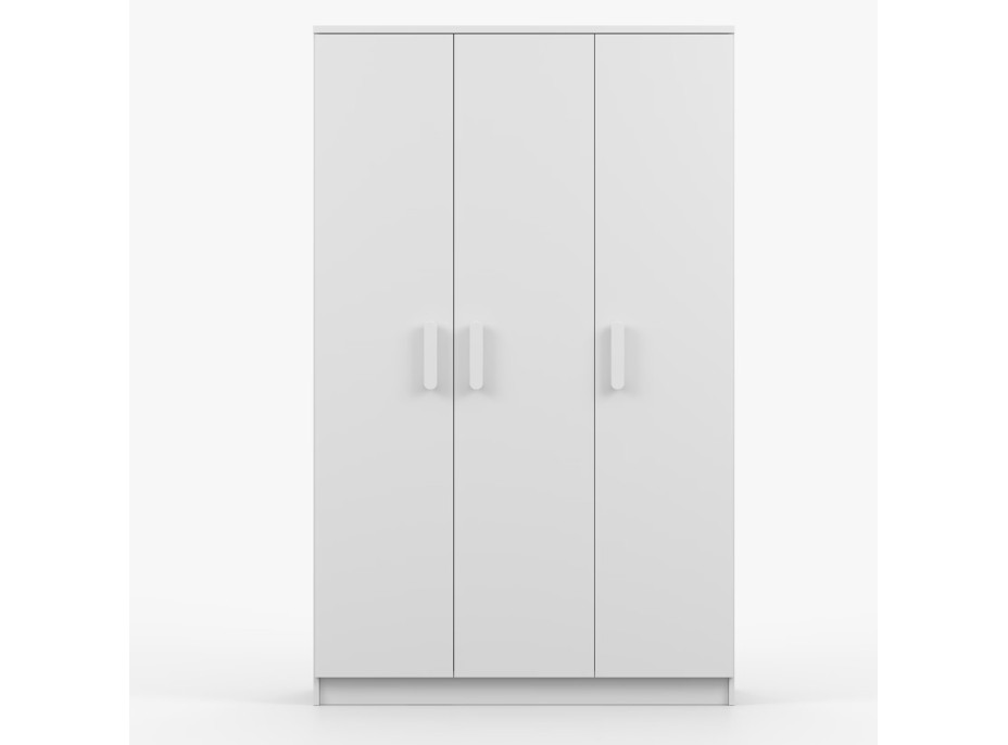 Šatníková skriňa SMYK 120 - biela (viac variant)