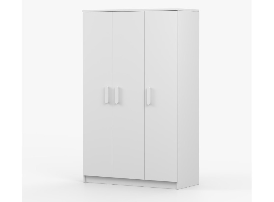 Šatníková skriňa SMYK 120 - biela (viac variant)