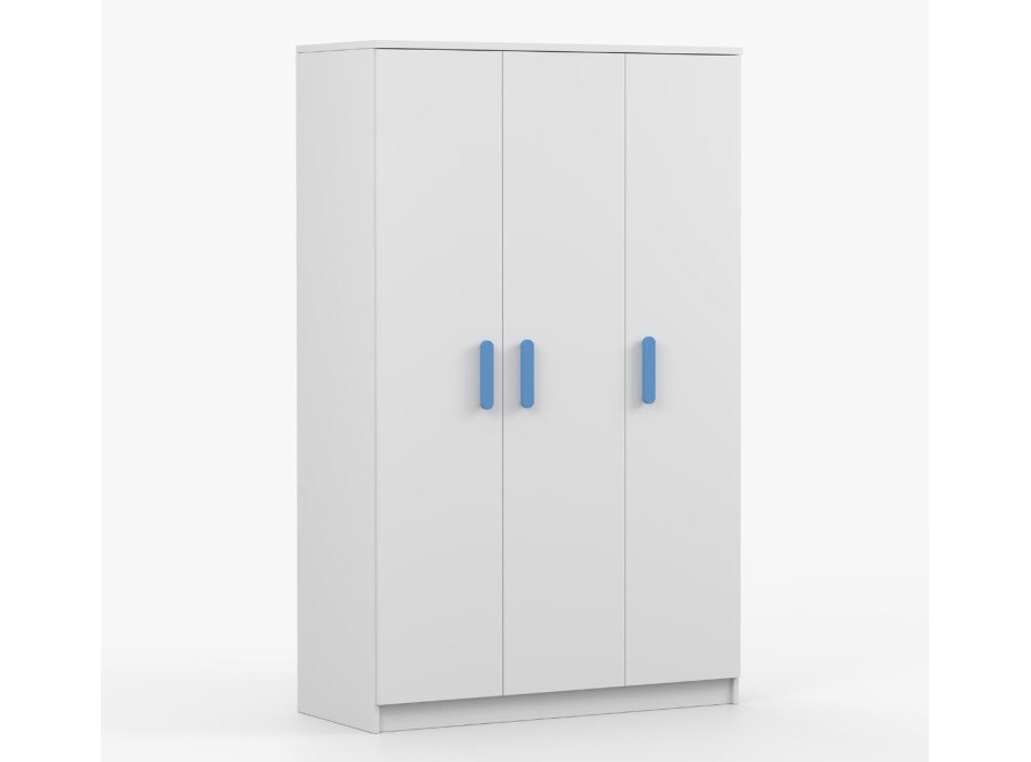 Šatníková skriňa SMYK 120 - biela (viac variant)