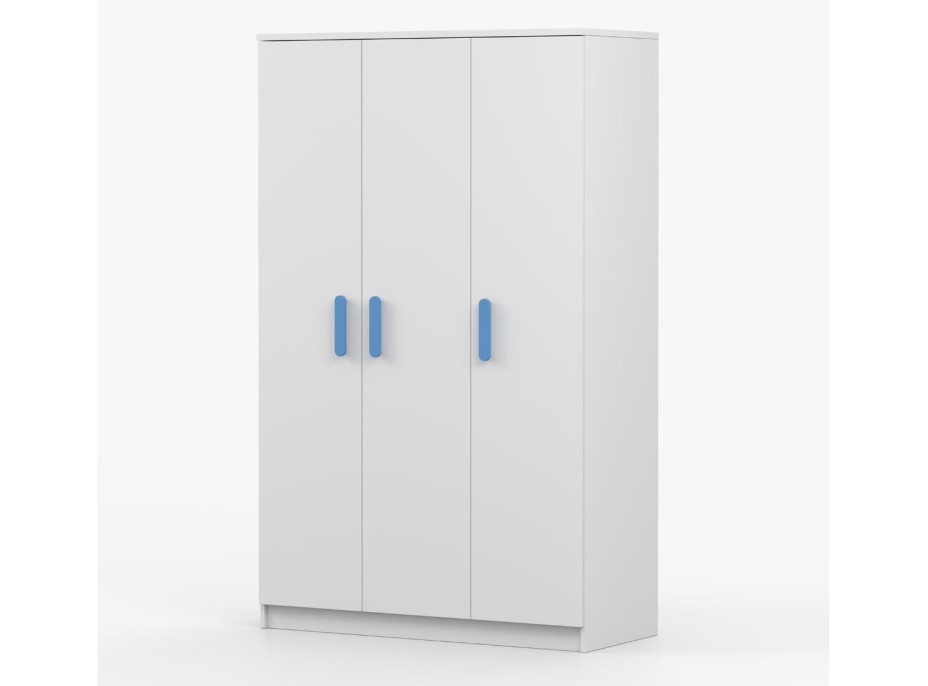 Šatníková skriňa SMYK 120 - biela (viac variant)