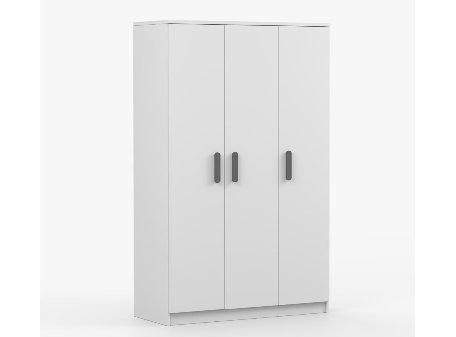 Šatníková skriňa SMYK 120 - biela (viac variant)