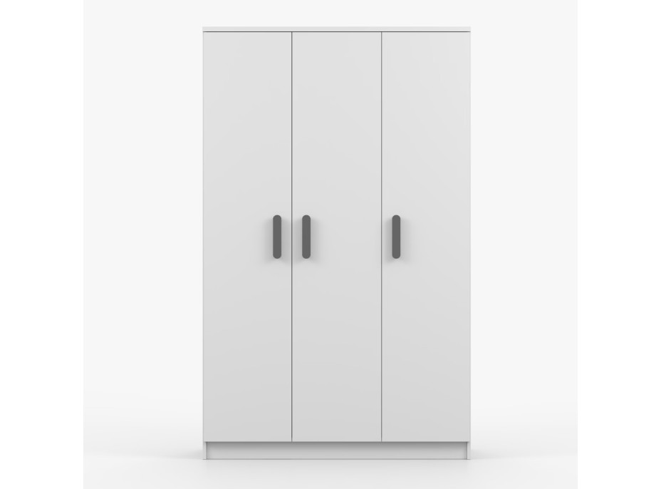 Šatníková skriňa SMYK 120 - biela (viac variant)