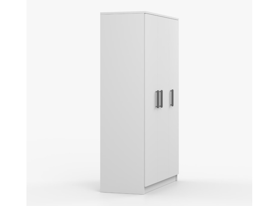 Šatníková skriňa SMYK 120 - biela (viac variant)