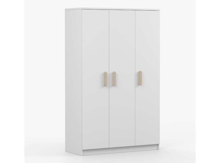 Šatníková skriňa SMYK 120 - biela (viac variant)