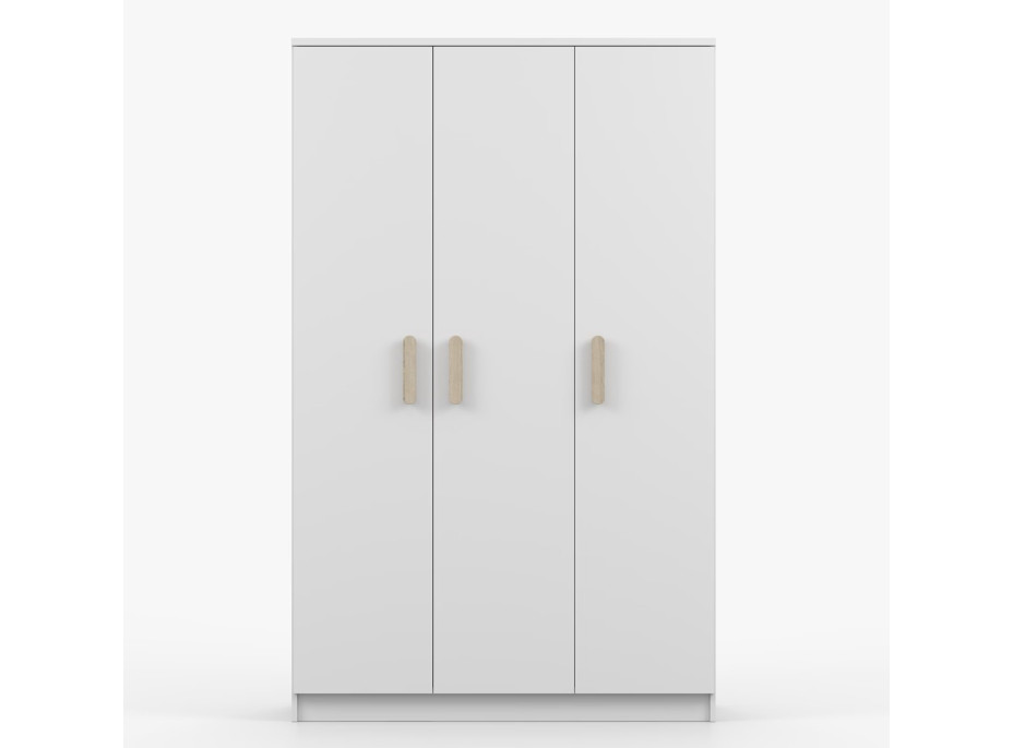 Šatníková skriňa SMYK 120 - biela (viac variant)